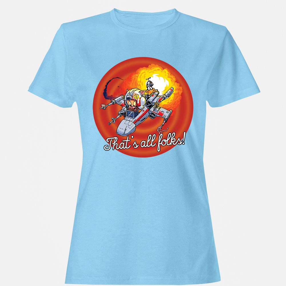 Women's T-Shirt - XYCDRAMH - Light Blue - 8