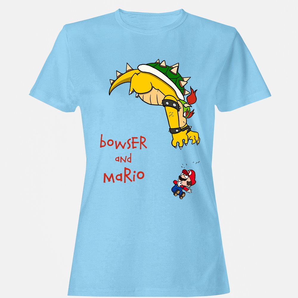 Women's T-Shirt - 3238GZ61 - Light Blue - 8