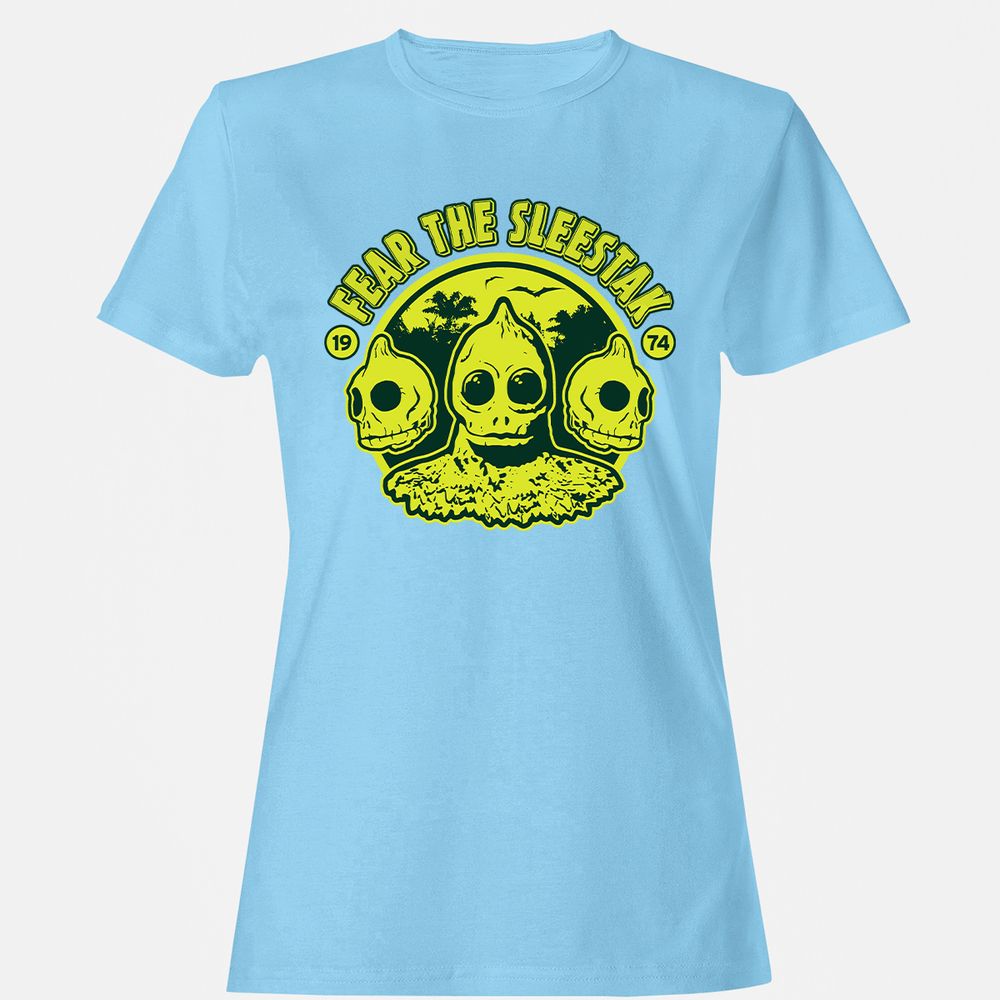 Women's T-Shirt - 7JGE3WLN - Light Blue - 8