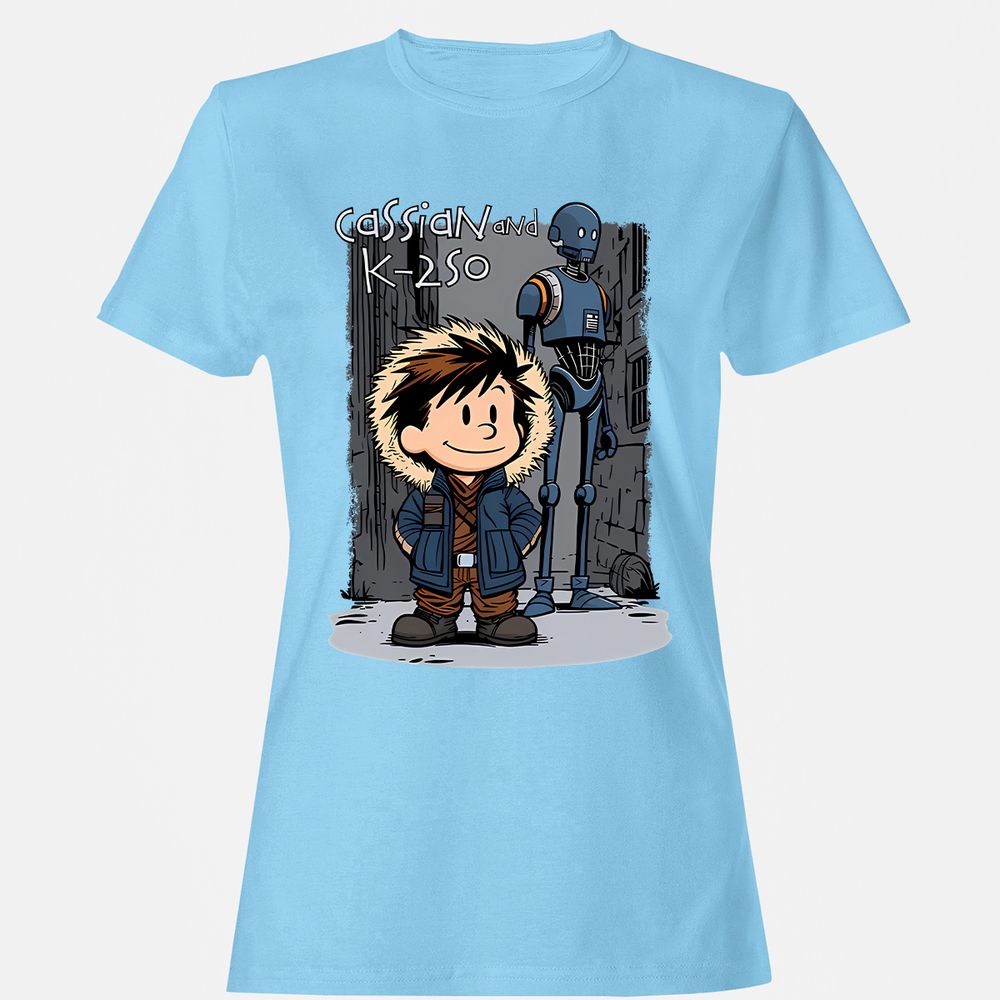 Women's T-Shirt - PCVSJPWZ - Light Blue - 8