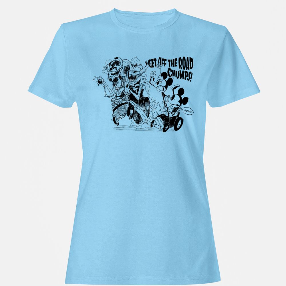 Women's T-Shirt - SZL2SXZ6 - Light Blue - 8