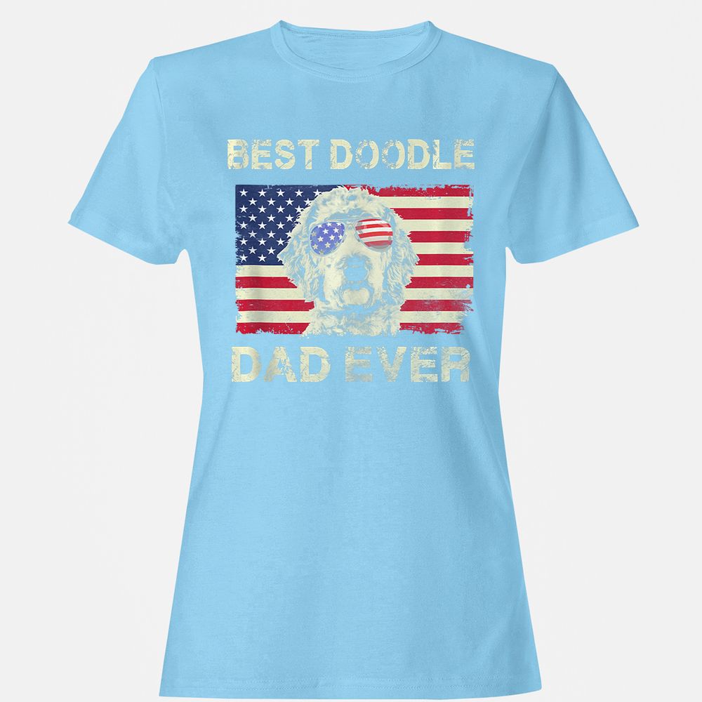 Women's T-Shirt - 5BDCE1BY - Light Blue - 8