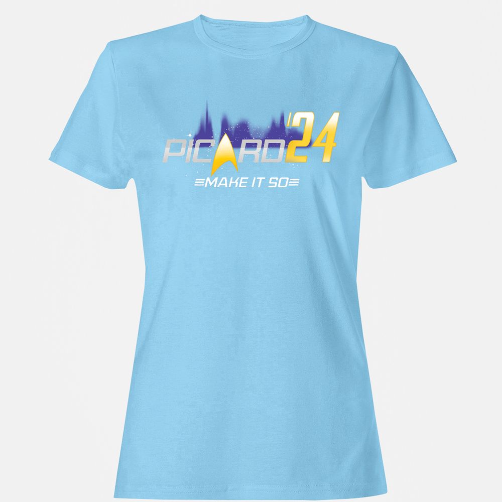 Women's T-Shirt - CDM1ETCJ - Light Blue - 8