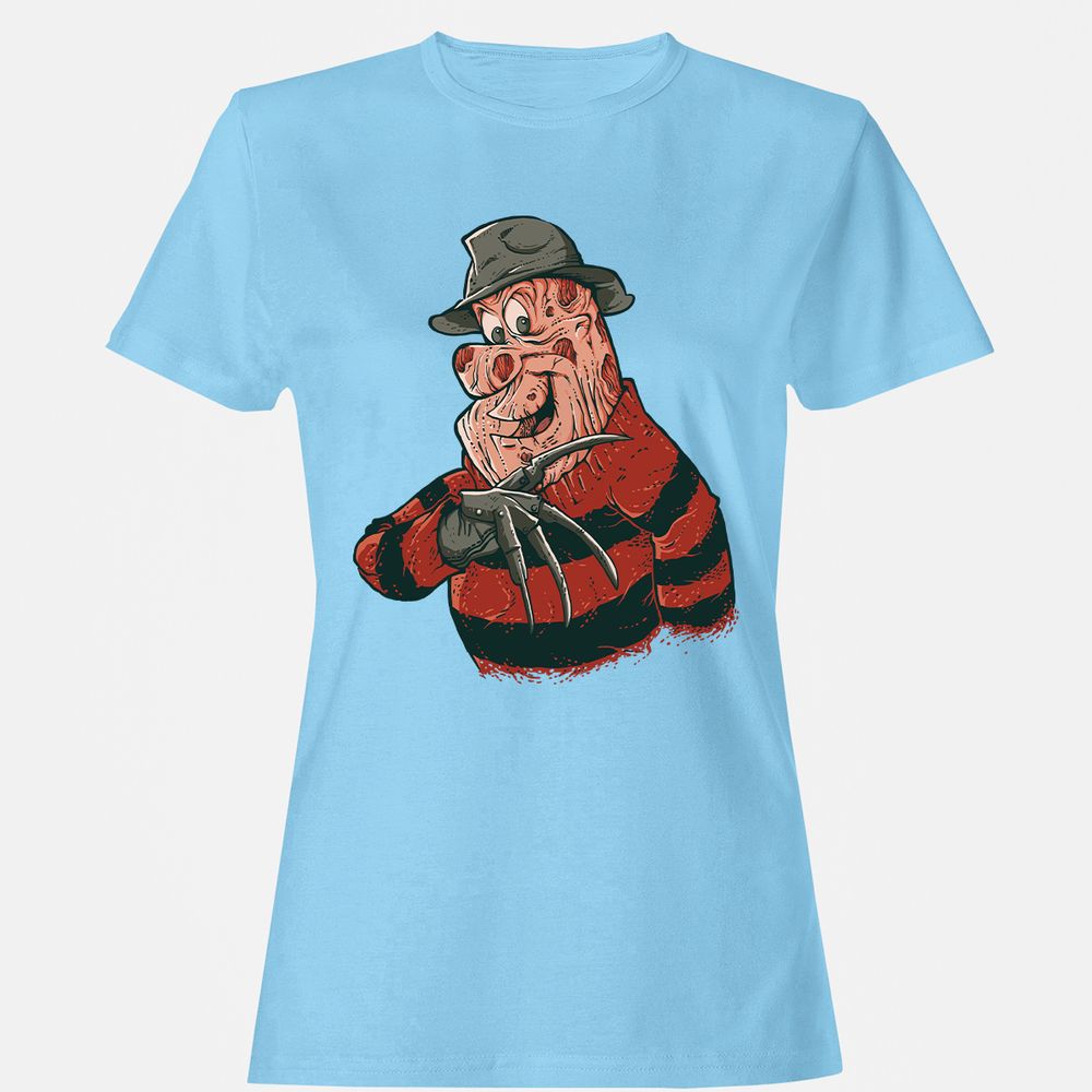 Women's T-Shirt - 122DQ48R - Light Blue - 8