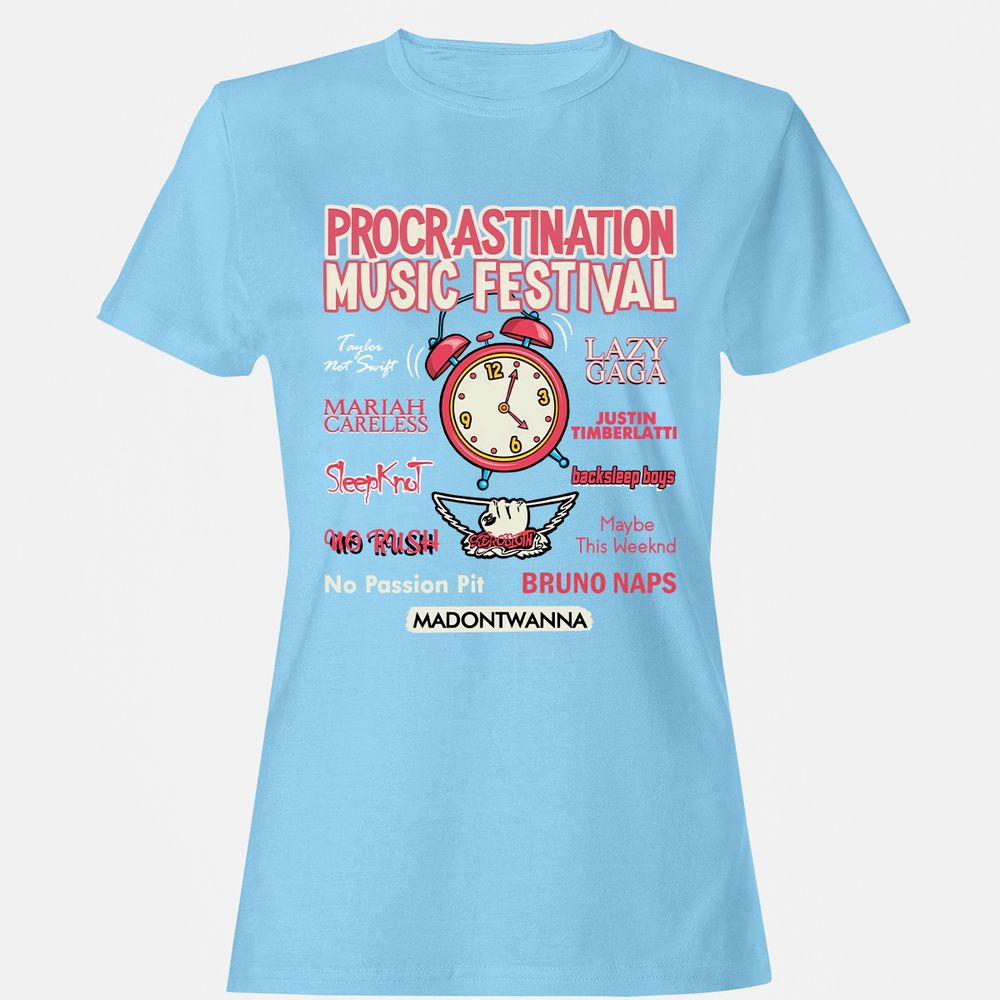 Women's T-Shirt - BRX1P6MB - Light Blue - 8