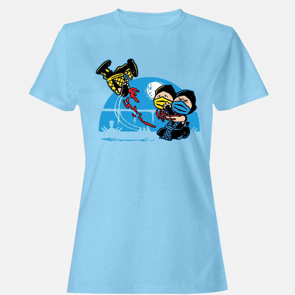 Women's T-Shirt - VHF5AKGY - Light Blue - 8