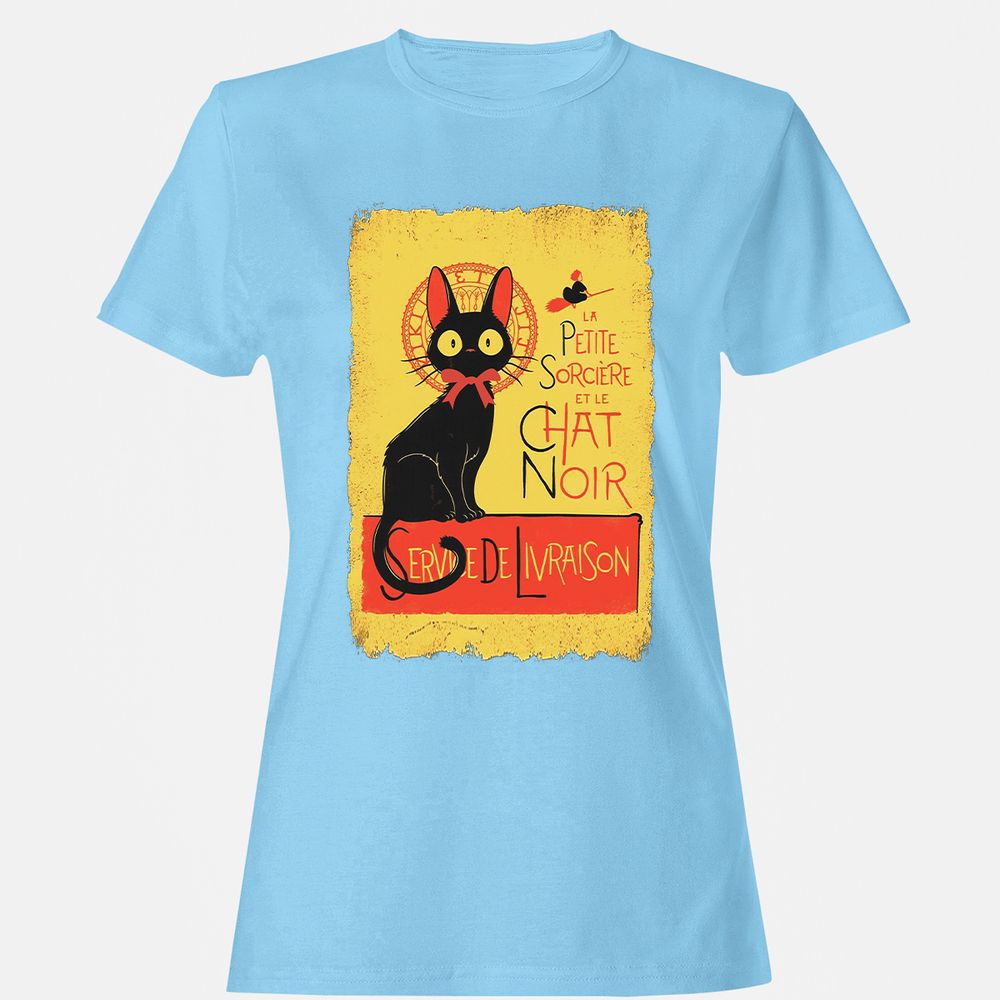 Women's T-Shirt - H91JXLEJ - Light Blue - 8