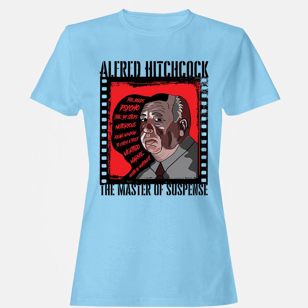 Women's T-Shirt - 89LMNP1Q - Light Blue - 8