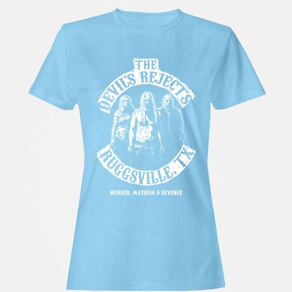 Women's T-Shirt - QWDD8THP - Light Blue - 8