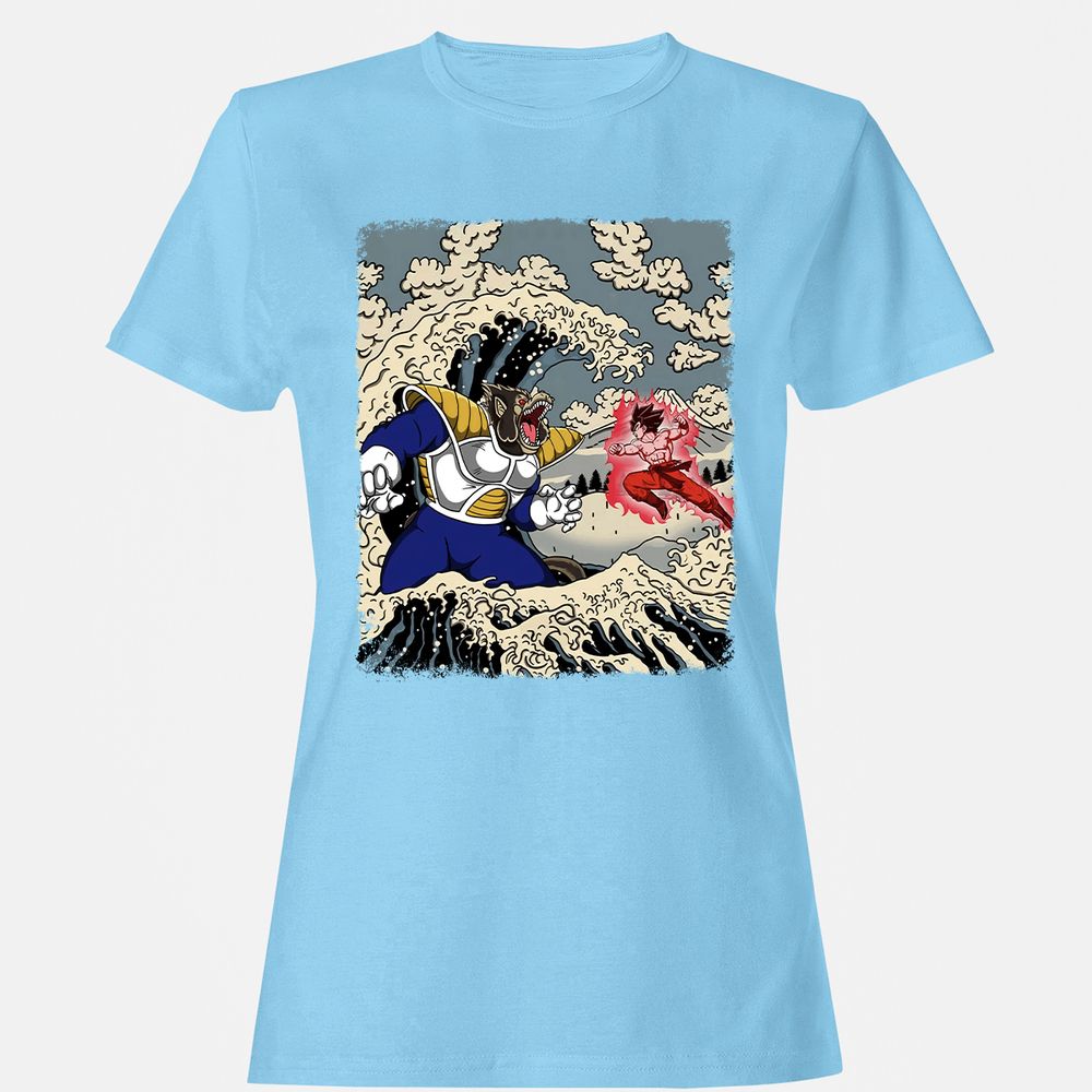 Women's T-Shirt - 6VRRKZD5 - Light Blue - 8