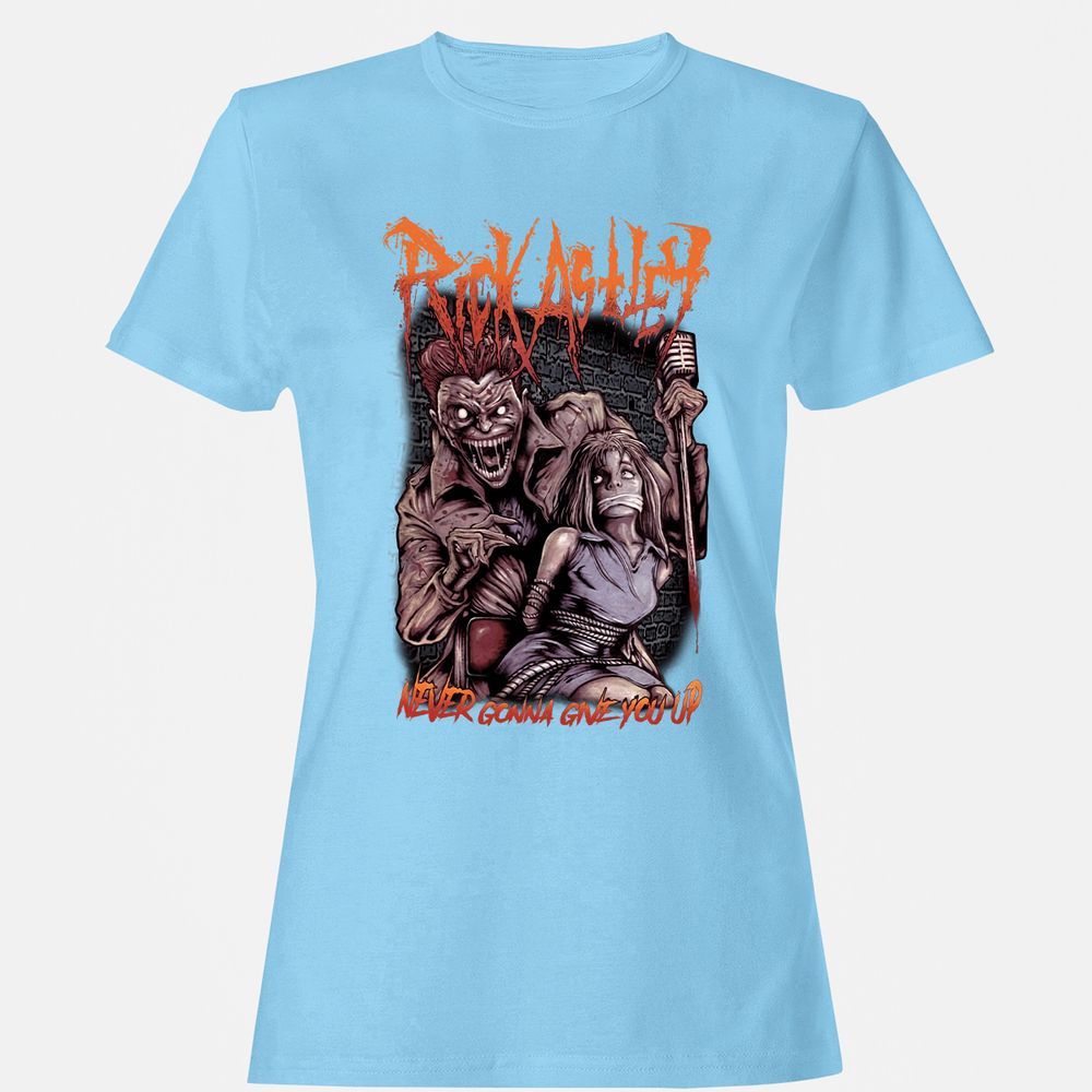 Women's T-Shirt - N5HWJHJU - Light Blue - 8