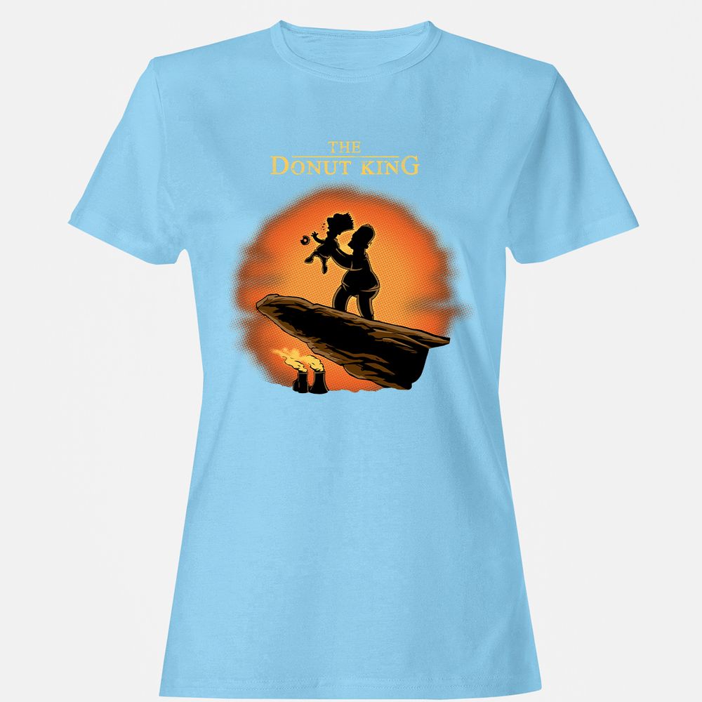 Women's T-Shirt - 62XE2T9U - Light Blue - 8