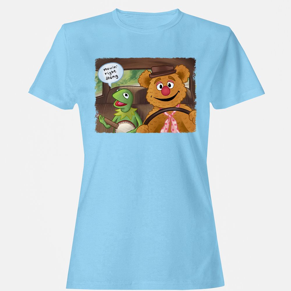 Women's T-Shirt - T5YE6YSF - Light Blue - 8