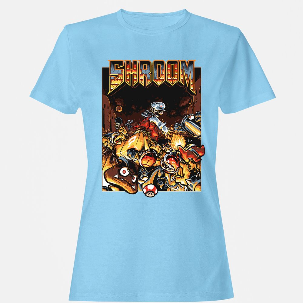 Women's T-Shirt - E51NDWD4 - Light Blue - 8