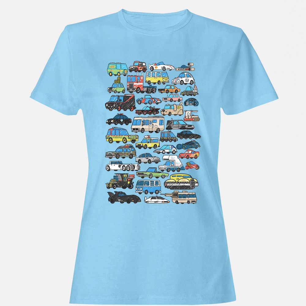 Women's T-Shirt - RR12MWM8 - Light Blue - 8