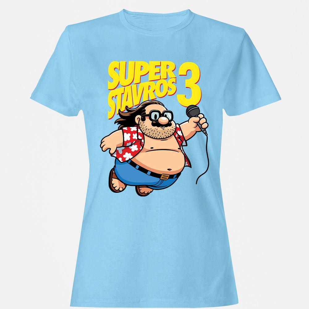 Women's T-Shirt - UJ9HBL1S - Light Blue - 8