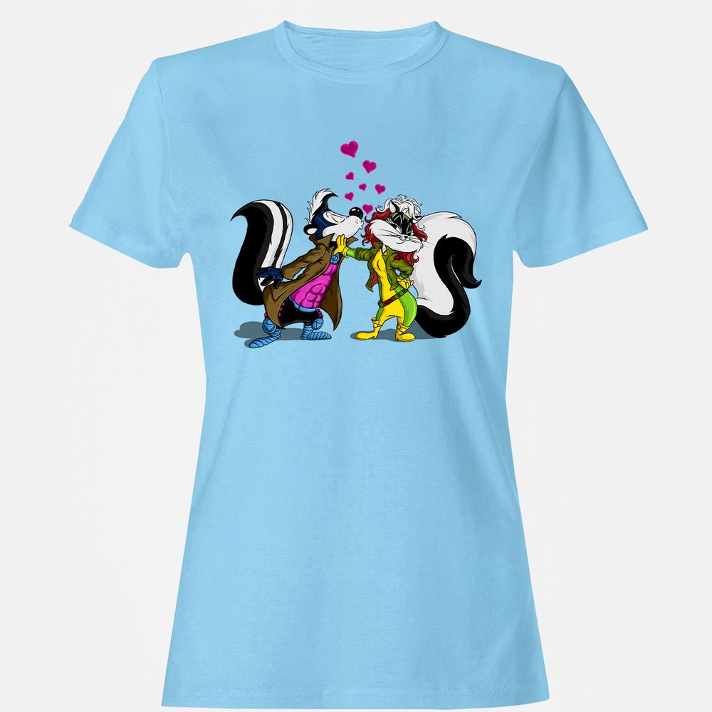Women's T-Shirt - 6HFVZFV9 - Light Blue - 8