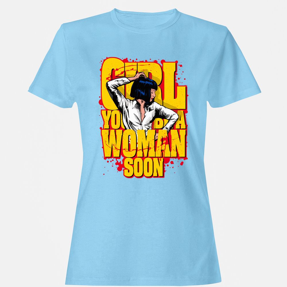 Women's T-Shirt - KTYFUN24 - Light Blue - 8