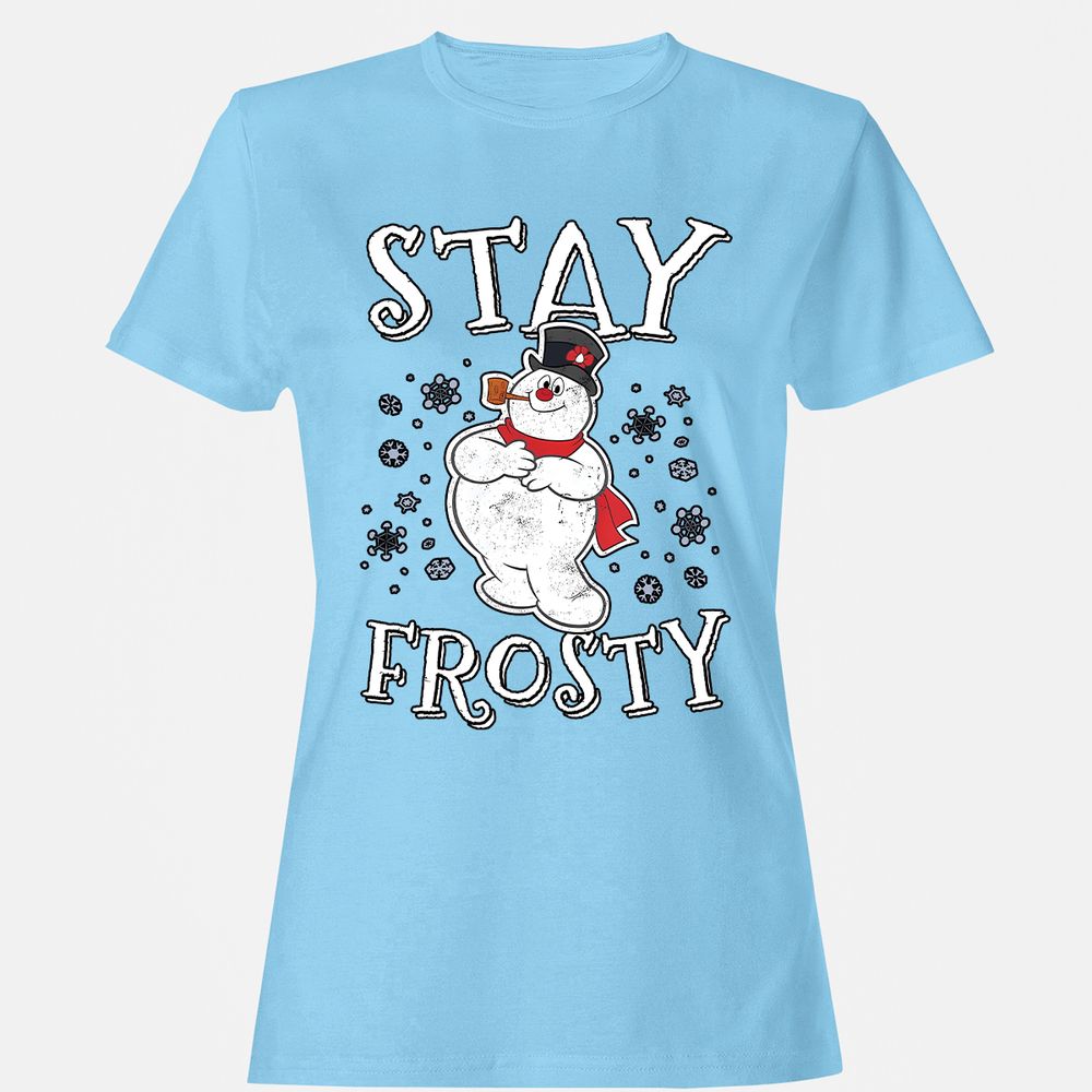 Women's T-Shirt - CNAFMH2A - Light Blue - 8