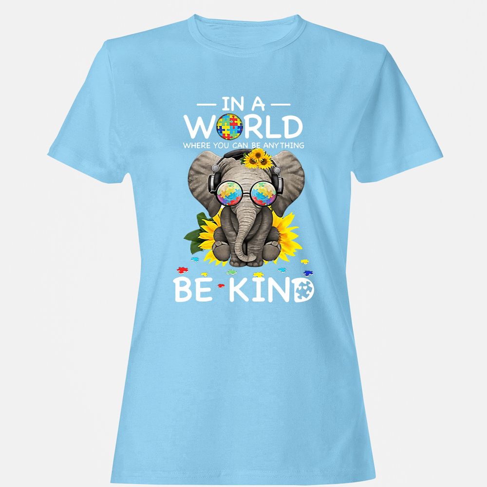 Women's T-Shirt - CQ3W4BTW - Light Blue - 8