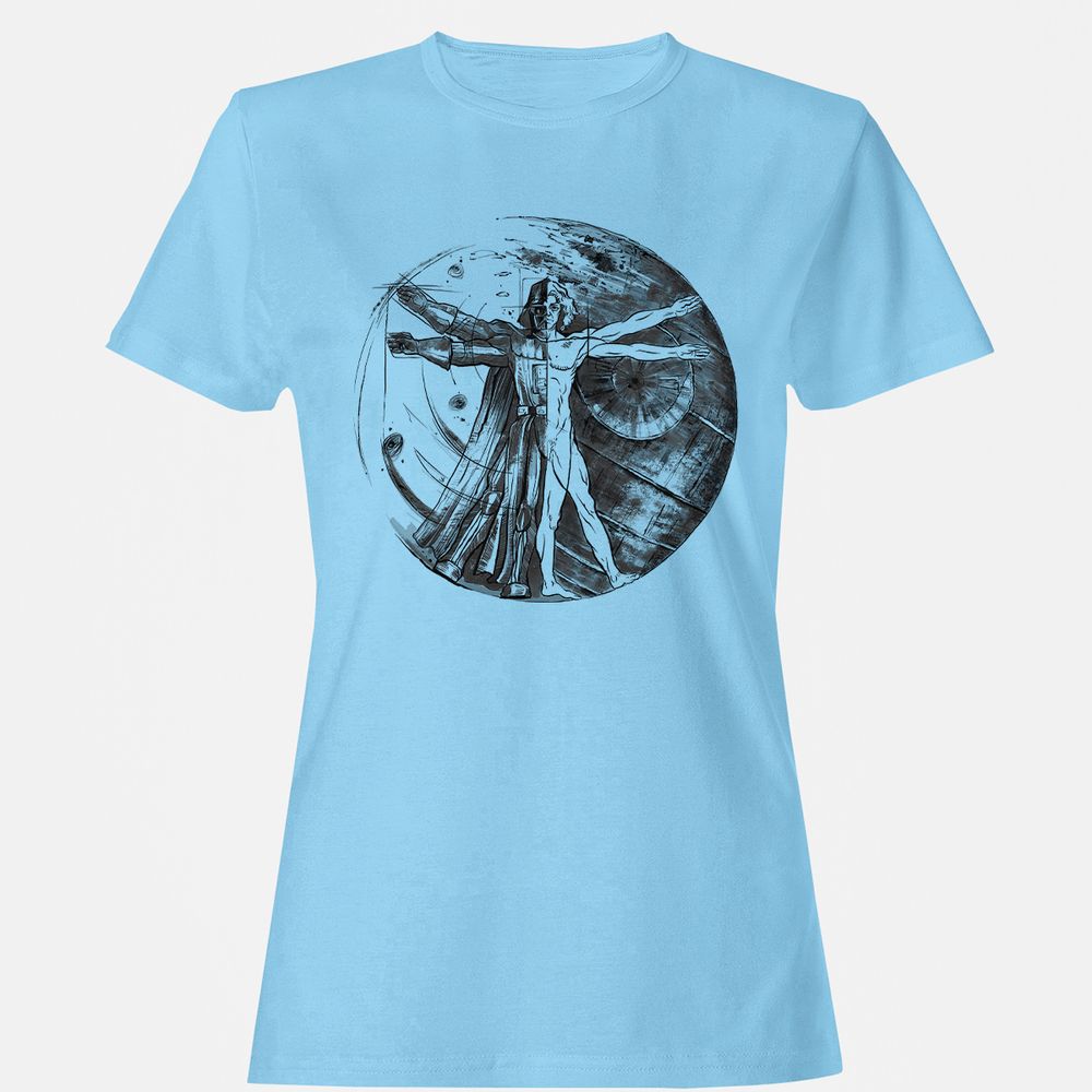 Women's T-Shirt - 3DQ5LZLR - Light Blue - 8