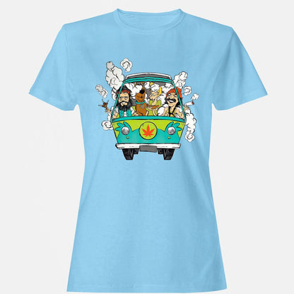 Women's T-Shirt - 8MAN6W84 - Light Blue - 8