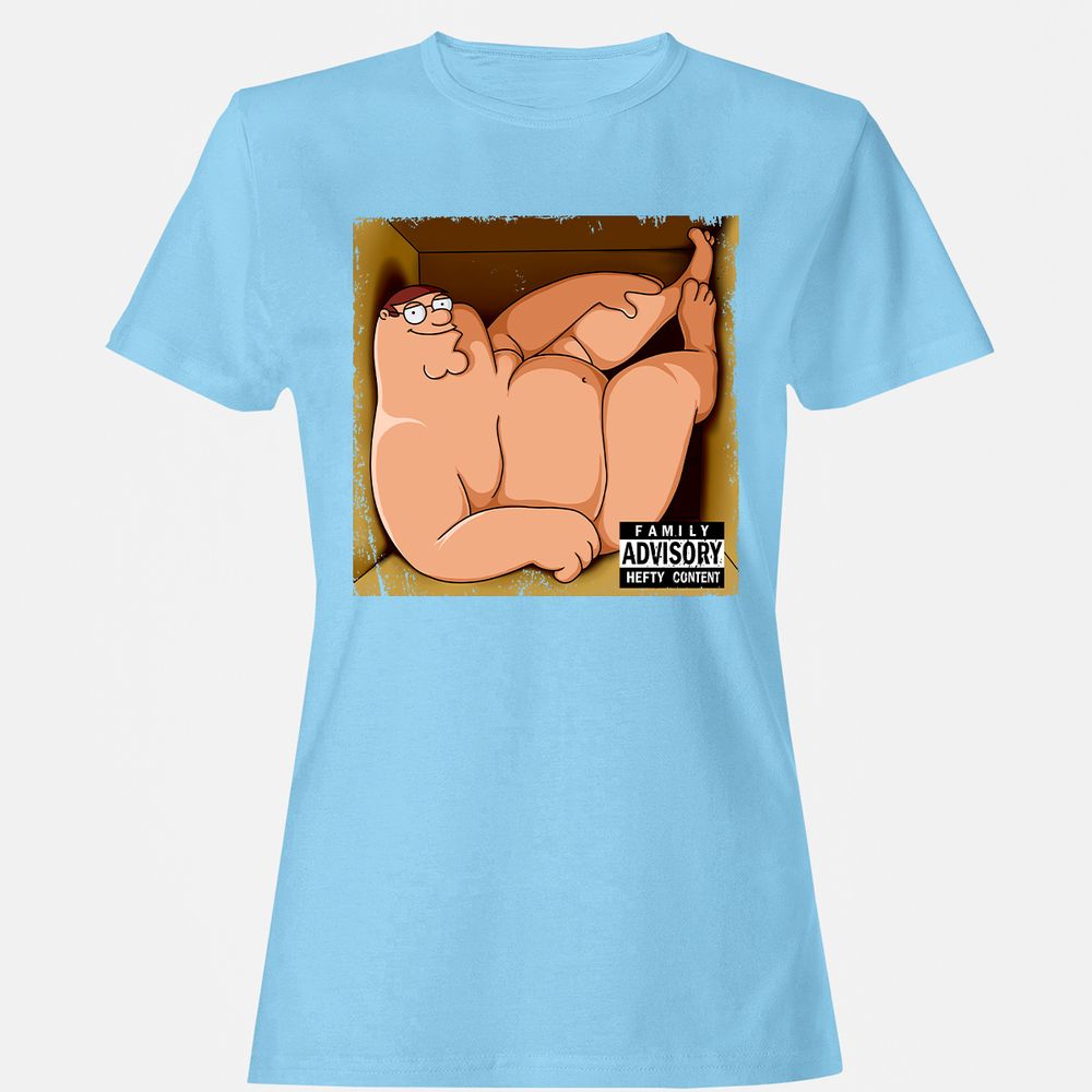 Women's T-Shirt - NKQ93XQZ - Light Blue - 8