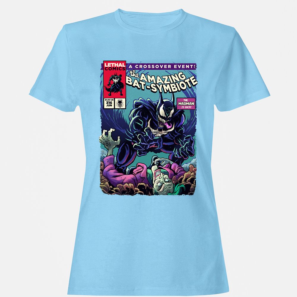 Women's T-Shirt - H1VNMNK9 - Light Blue - 8