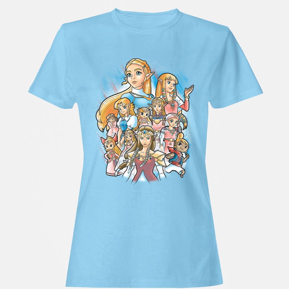 Women's T-Shirt - 1BDDSTT9 - Light Blue - 8
