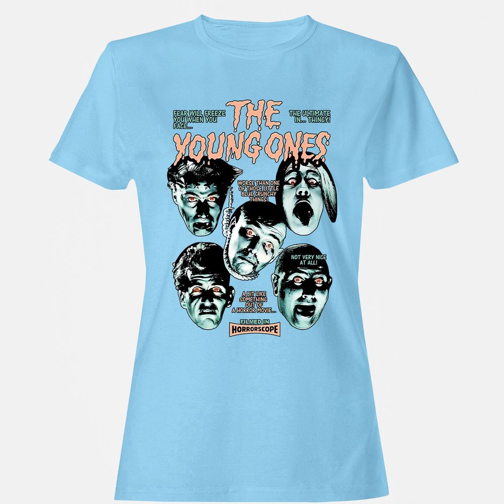 Women's T-Shirt - 9US7QF9S - Light Blue - 8