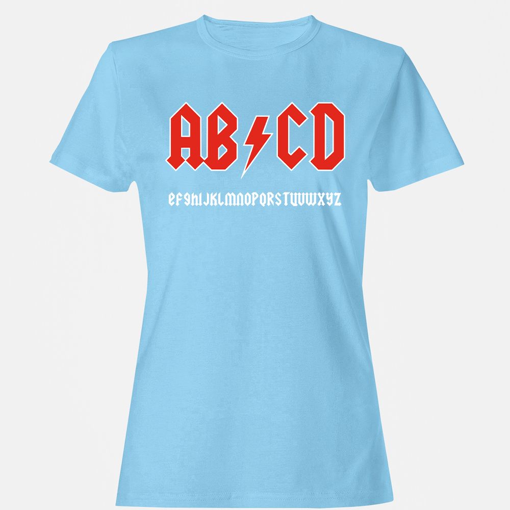 Women's T-Shirt - BEM7BJQF - Light Blue - 8