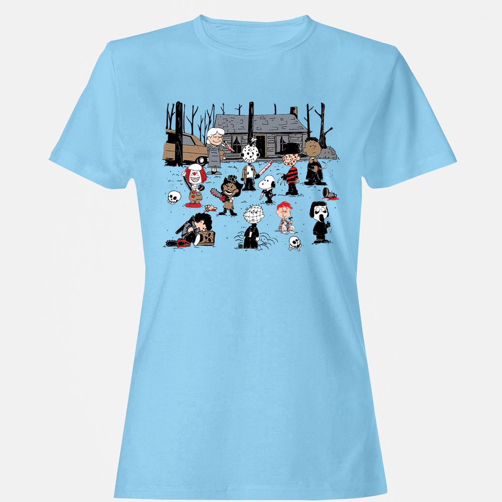 Women's T-Shirt - KWWFV36V - Light Blue - 8