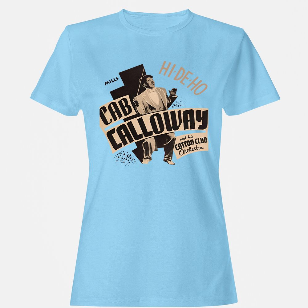Women's T-Shirt - Q8LHR3KS - Light Blue - 8