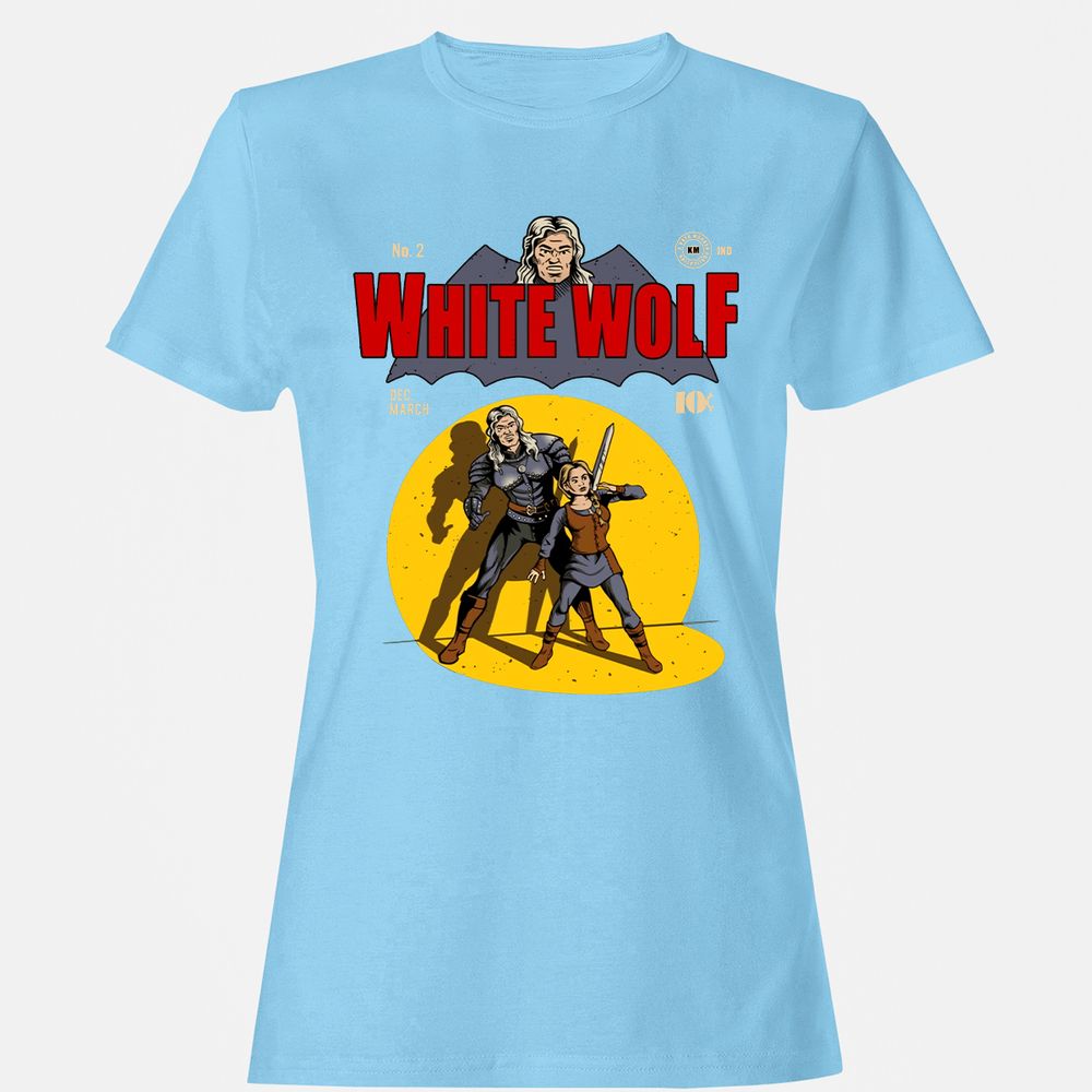 Women's T-Shirt - XZKKMWFM - Light Blue - 8