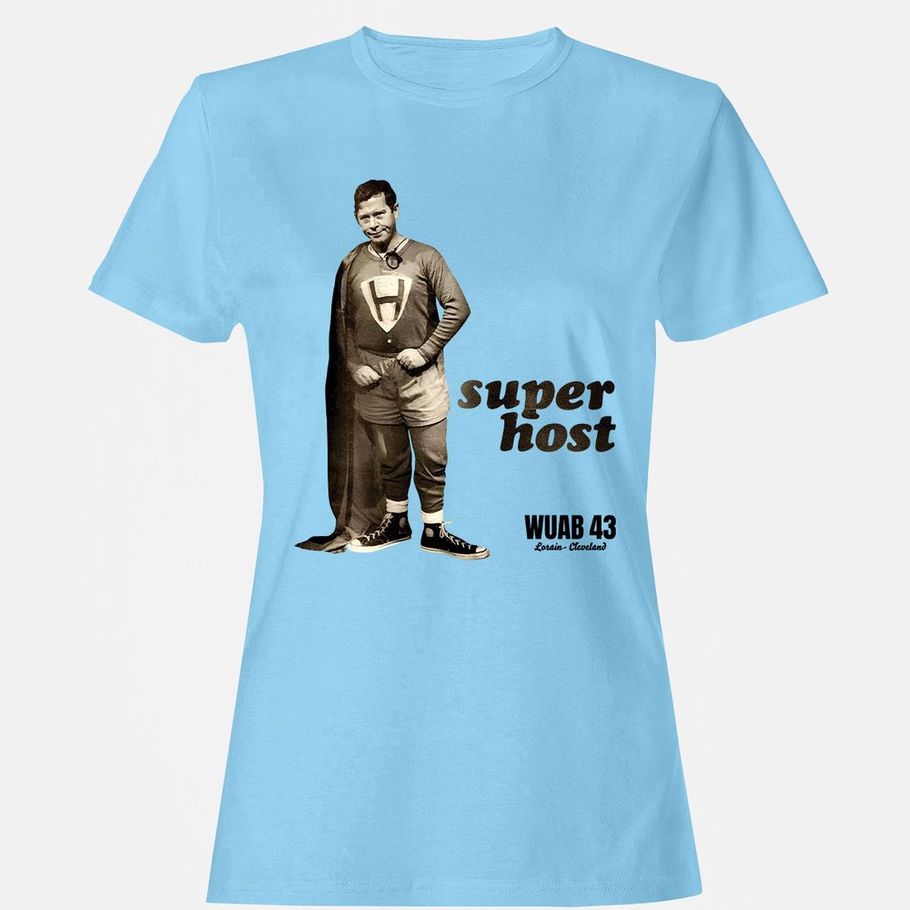 Women's T-Shirt - 16B2EV9F - Light Blue - 8