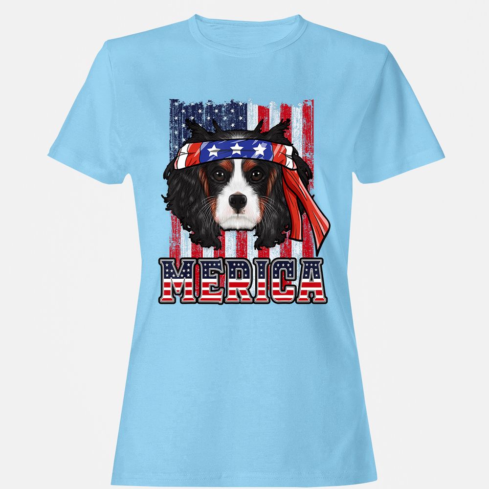 Women's T-Shirt - CLFXA16N - Light Blue - 8