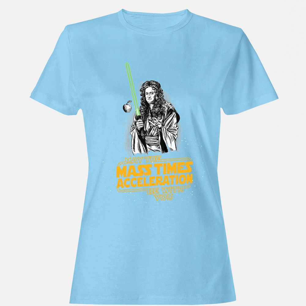 Women's T-Shirt - 8HEWDK5S - Light Blue - 8