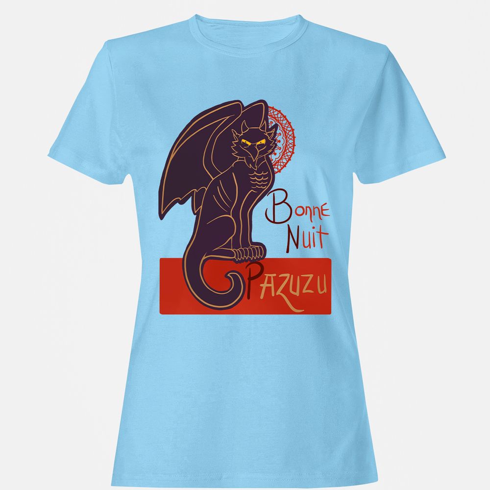 Women's T-Shirt - FJK94KBV - Light Blue - 8