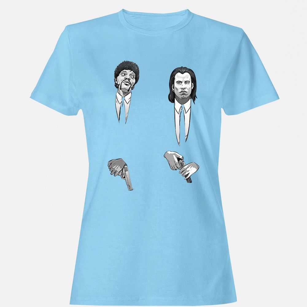 Women's T-Shirt - UCFYPW7X - Light Blue - 8