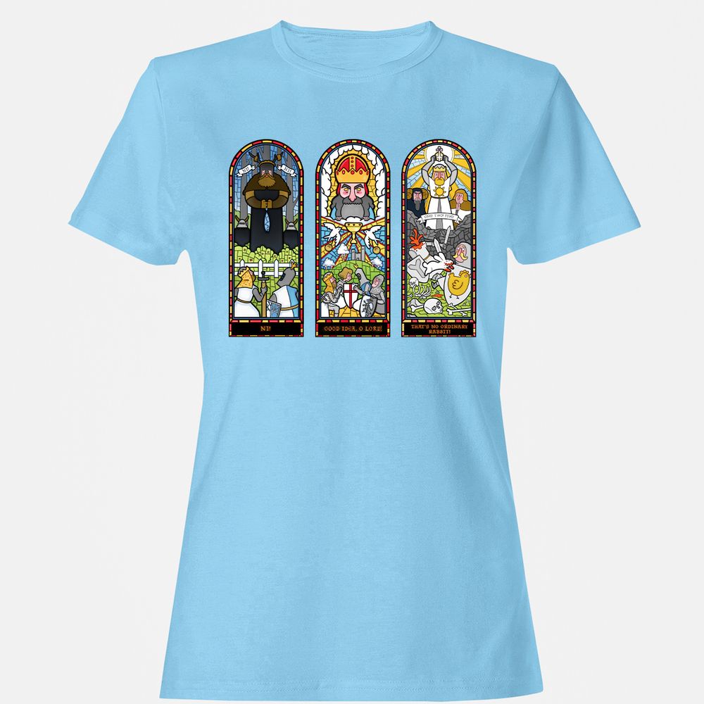 Women's T-Shirt - 11K7W9NR - Light Blue - 8