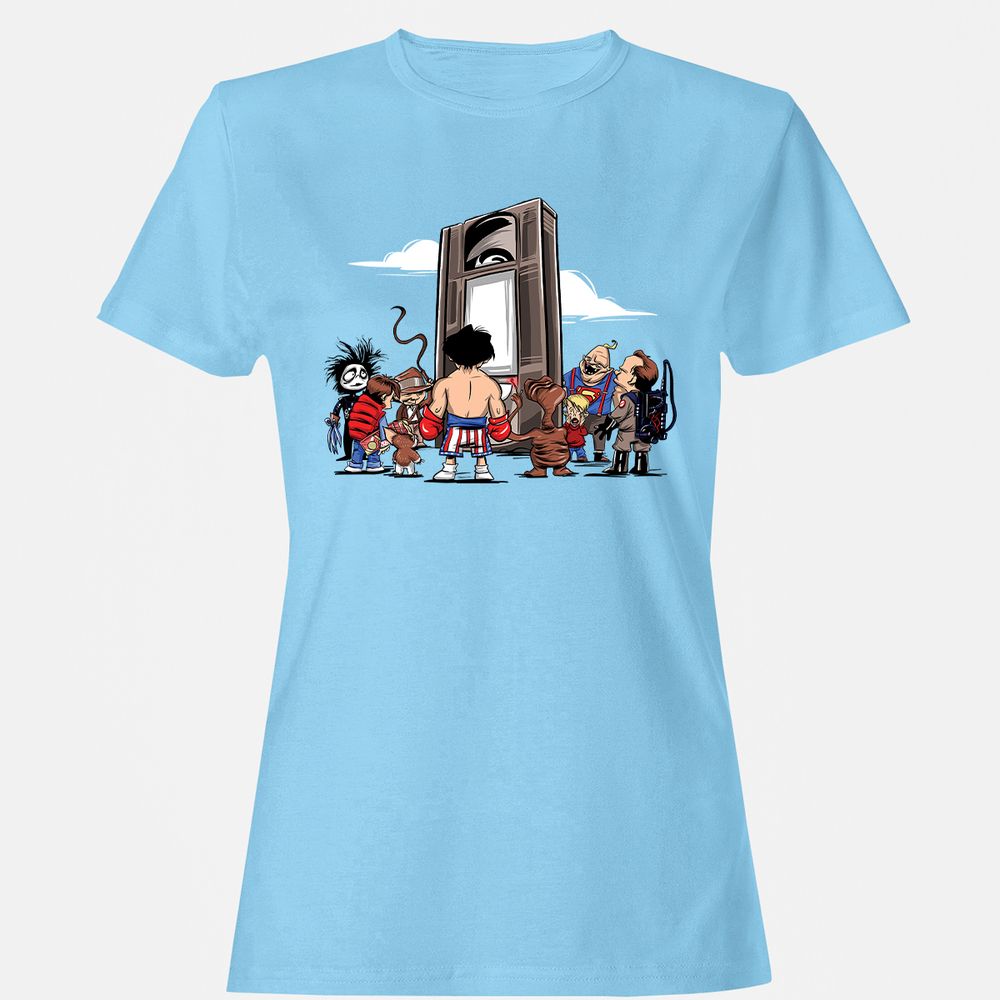 Women's T-Shirt - WHQ58HF7 - Light Blue - 8