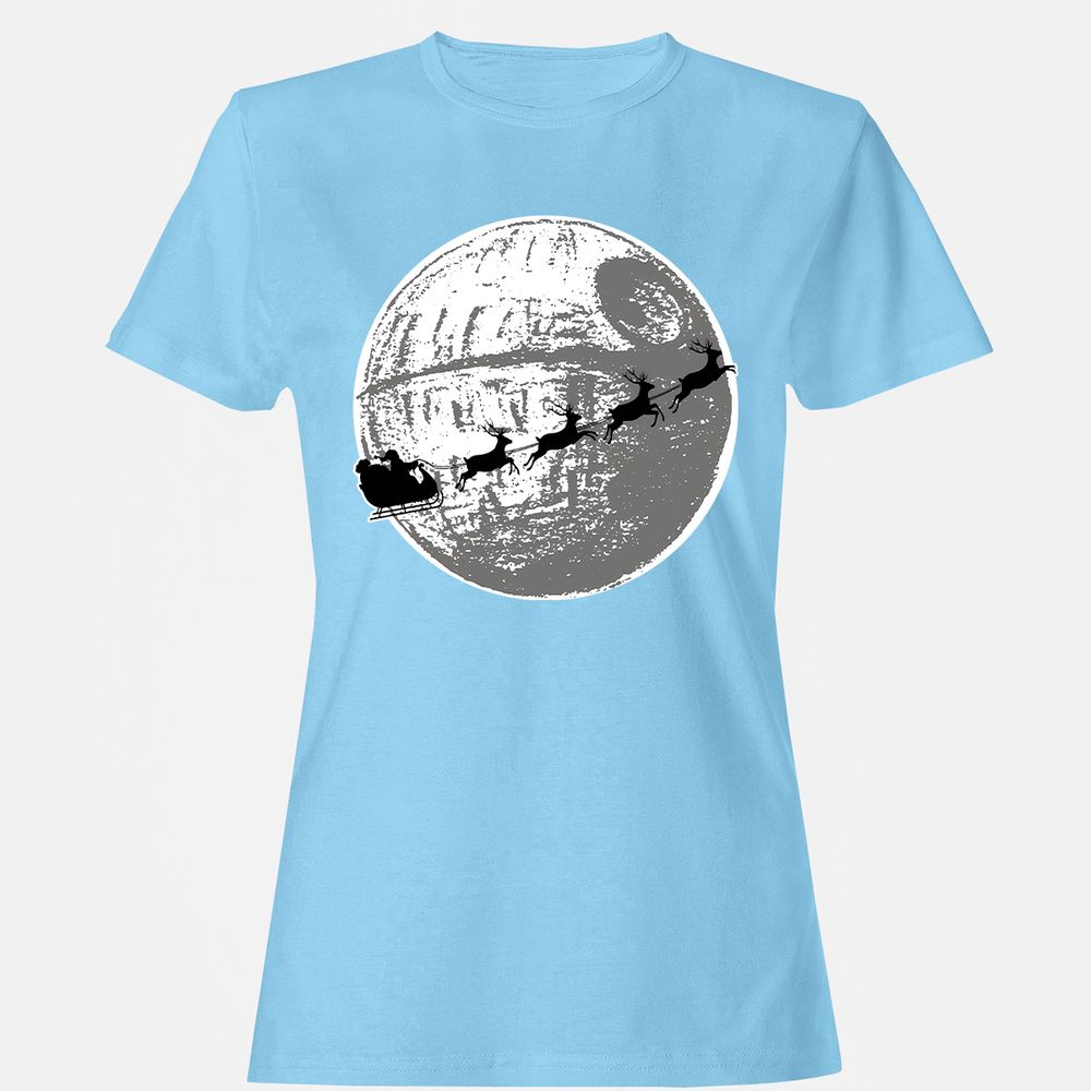 Women's T-Shirt - Y6MTLPKX - Light Blue - 8