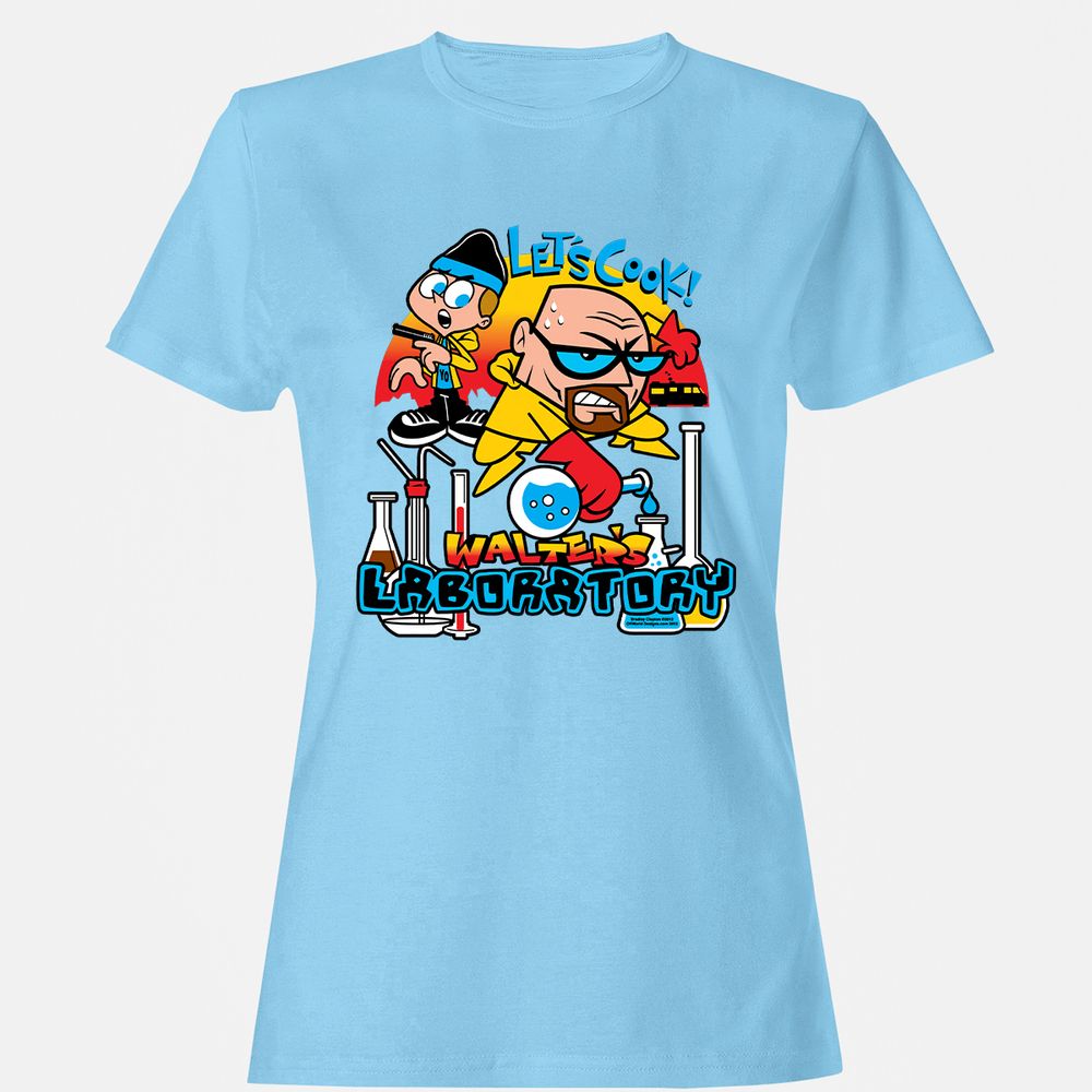 Women's T-Shirt - N7P6N2D6 - Light Blue - 8