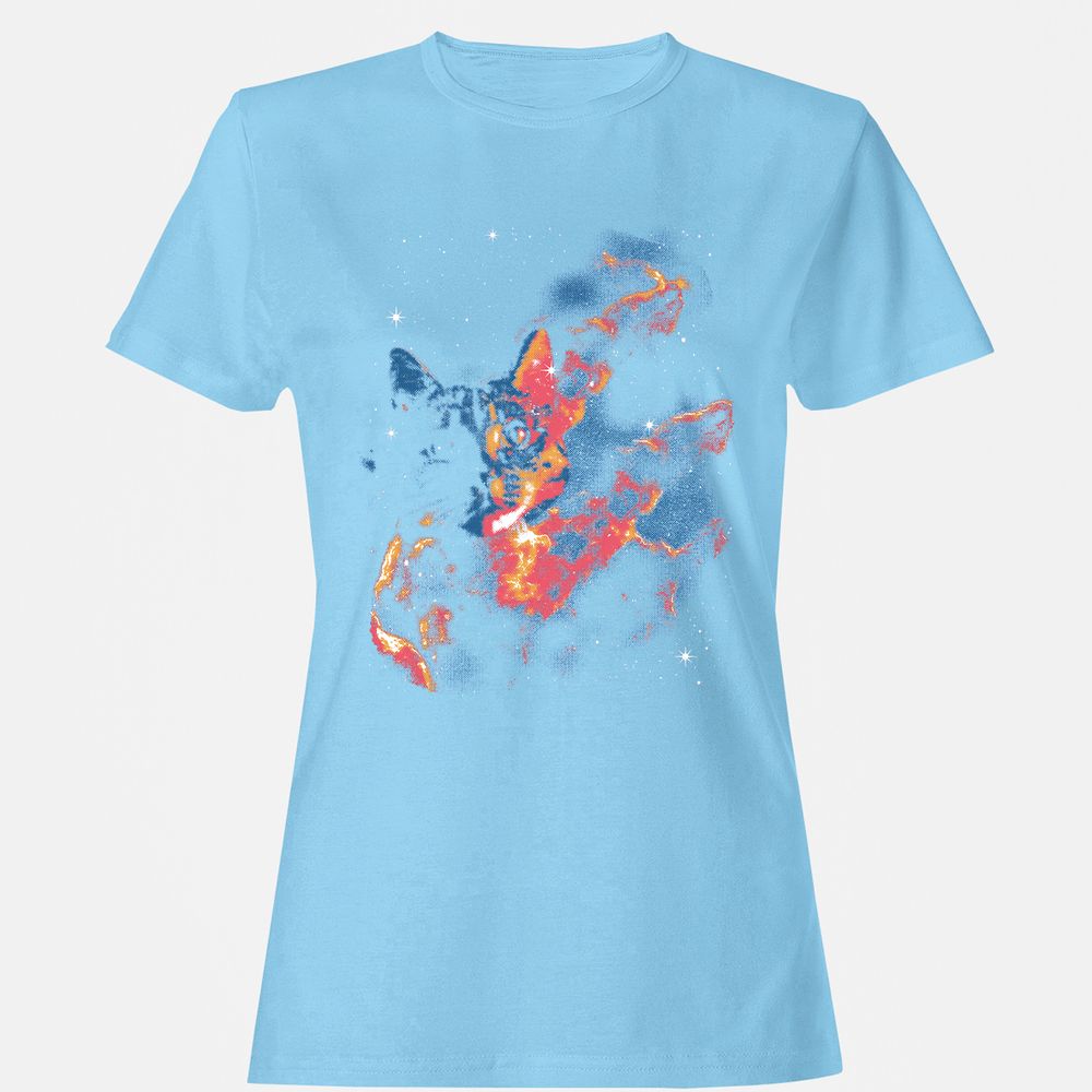 Women's T-Shirt - 49GTQW1T - Light Blue - 8