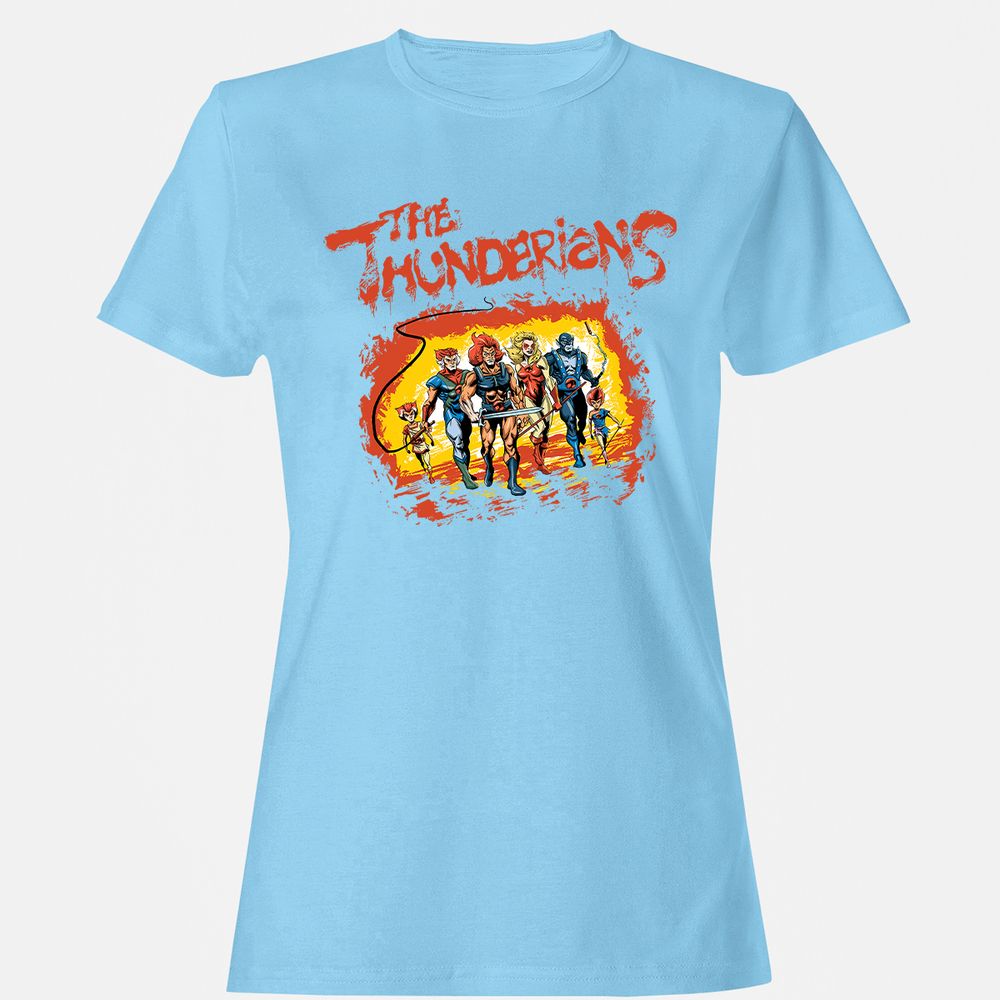 Women's T-Shirt - QMPQXFM8 - Light Blue - 8