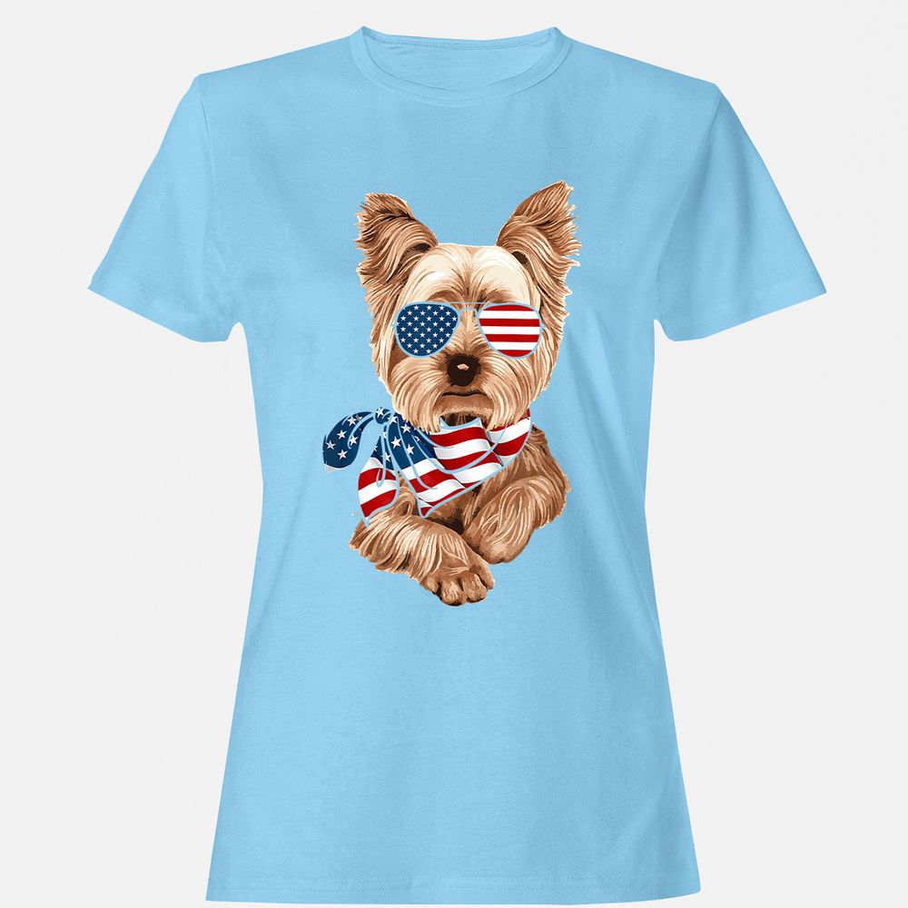 Women's T-Shirt - SWSLWAAE - Light Blue - 8