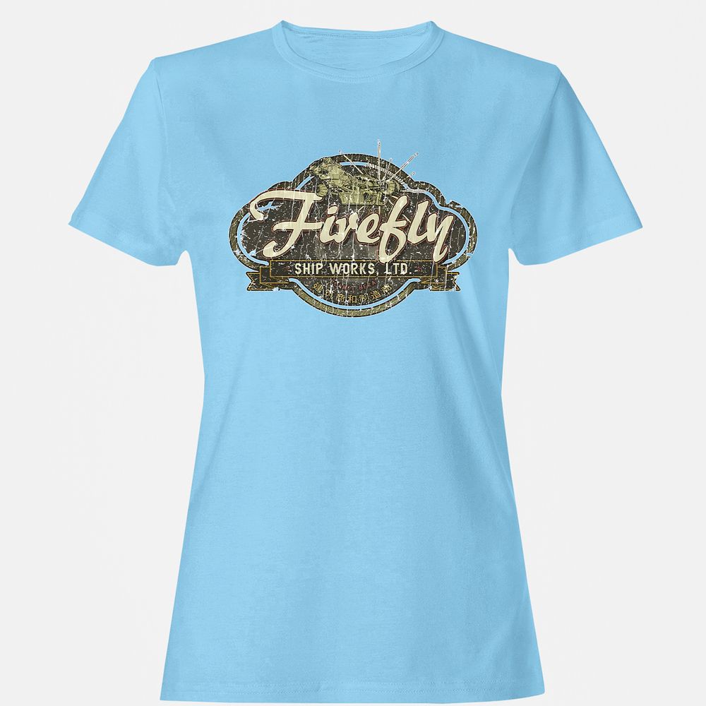 Women's T-Shirt - 6HETTD4Q - Light Blue - 8