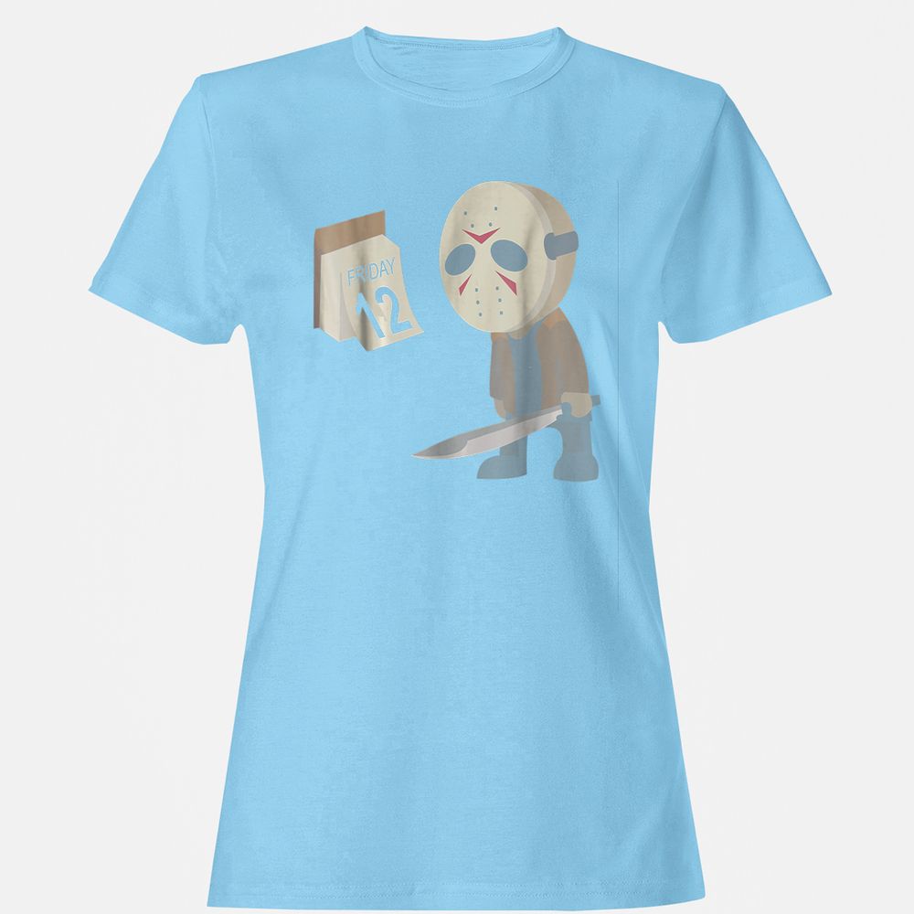 Women's T-Shirt - 7AC2E318 - Light Blue - 8