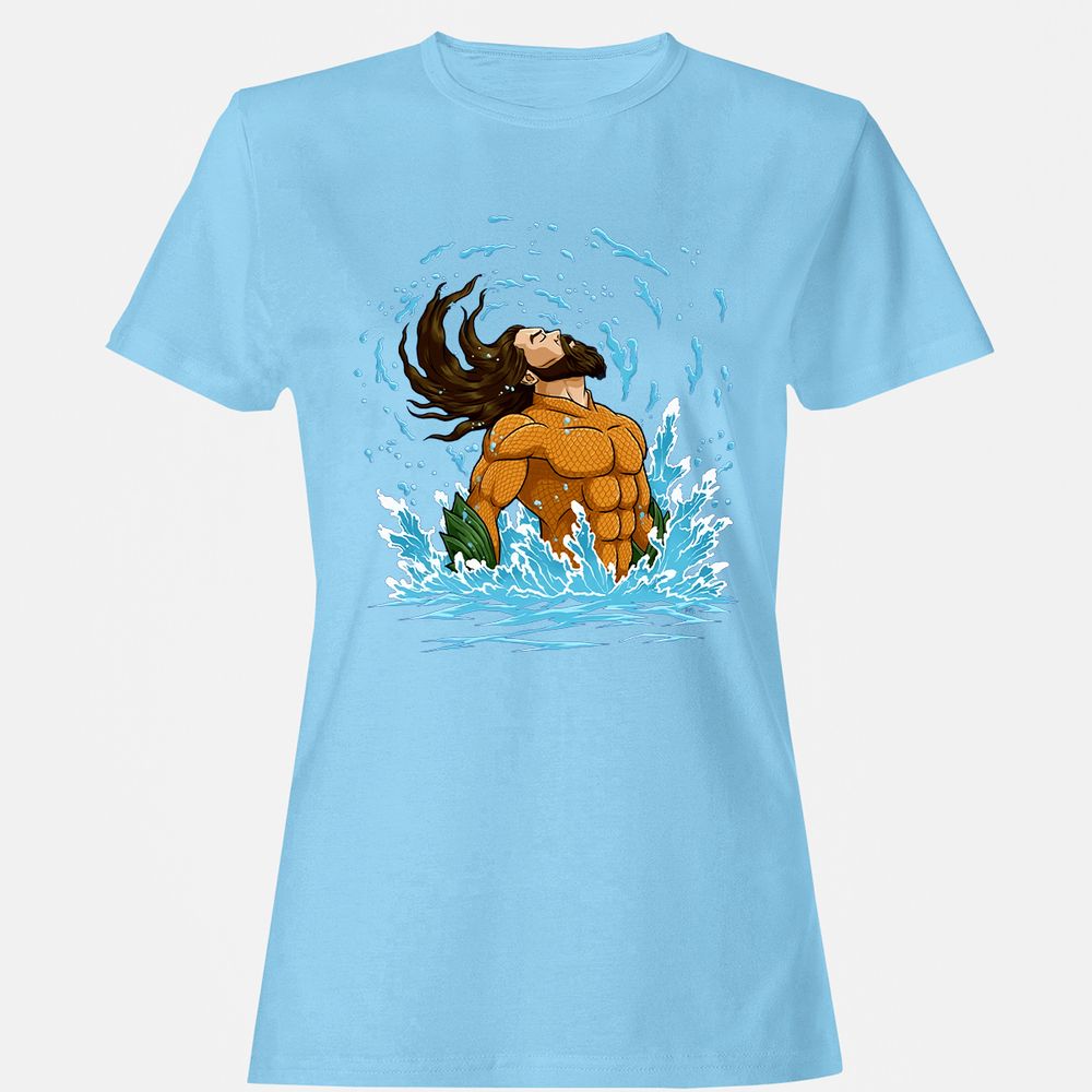 Women's T-Shirt - 15JK3MWY - Light Blue - 8