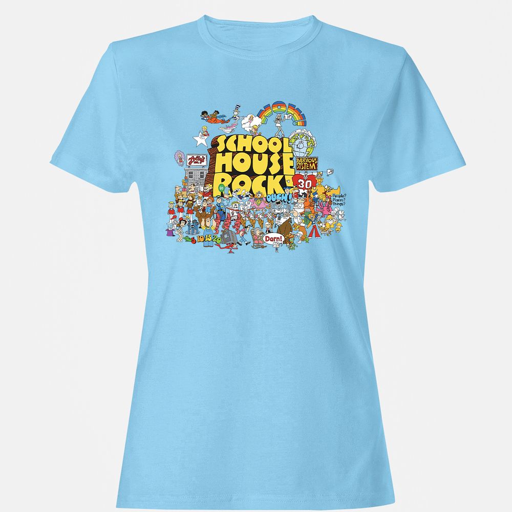 Women's T-Shirt - NJM8FB3B - Light Blue - 8